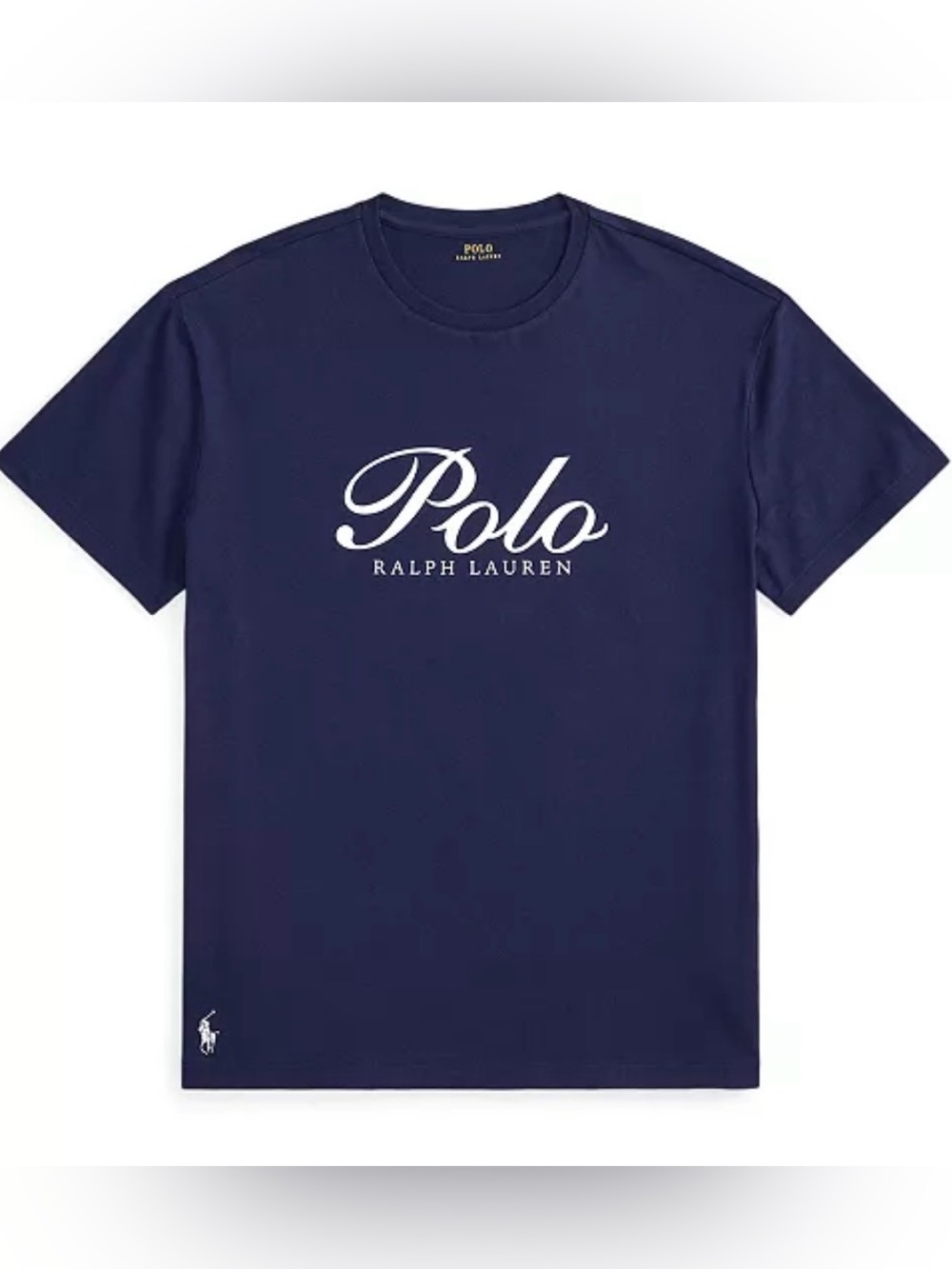 NWT• Polo Ralph Lauren Men's Crewneck T-Shirt. Color: “Cruise Navy”, Size: XL
